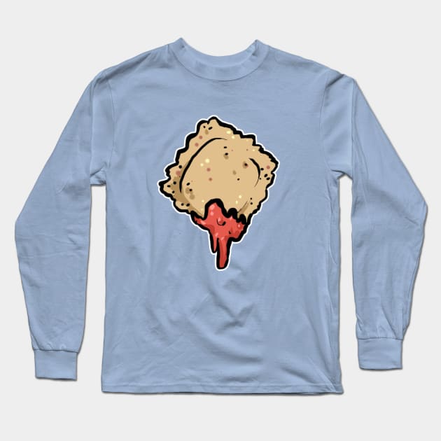 STL toasted ravioli Long Sleeve T-Shirt by caprisundad